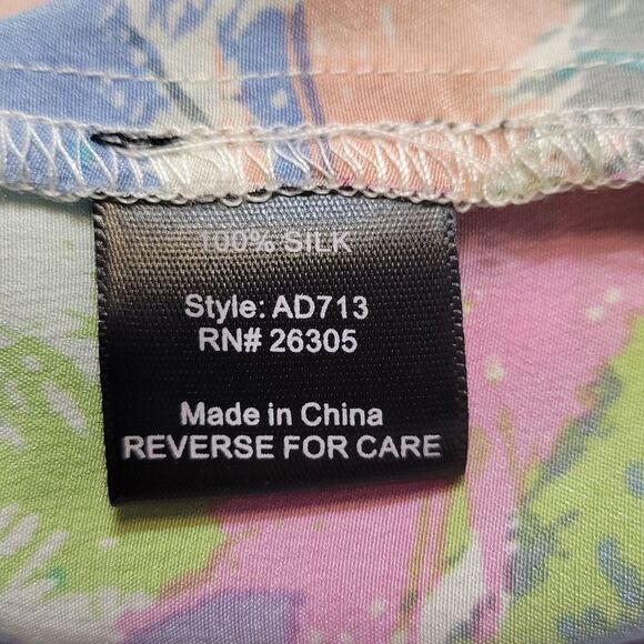 R 89 Silk Colorful Sleeveless Teired Flounce Shorts Romper - Picture 10 of 15